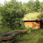 small wooden house