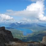 view from top of mountain